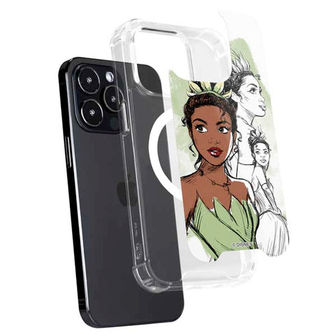 Disney Princess Tiana Sketch iPhone 15 Pro MagSafe Case