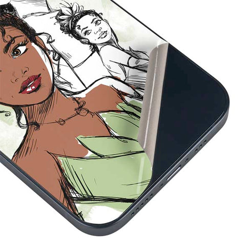 Disney Princess Tiana Sketch iPhone 14 Skin