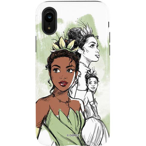Disney Princess Tiana Sketch iPhone XR Pro Case