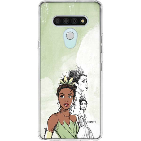 Disney Princess Tiana Sketch LG Stylo 6 Clear Case