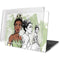 Disney Princess Tiana Sketch MacBook Pro 13in (2020) Case plus Skin
