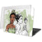 Disney Princess Tiana Sketch MacBook Pro 16in (2019-20) Case plus Skin