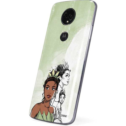 Disney Princess Tiana Sketch Moto E5 Plus Skin