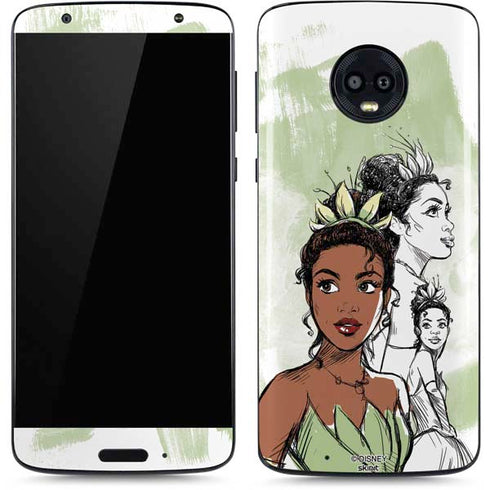Disney Princess Tiana Sketch Moto G6 Skin