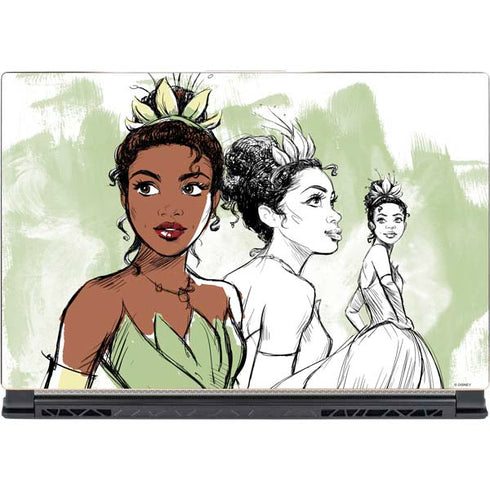 Disney Princess Tiana Sketch MSI GS65 Stealth Laptop Skin