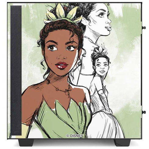 Disney Princess Tiana Sketch NZXT H510 Compact ATX Mid-Tower Case Skin