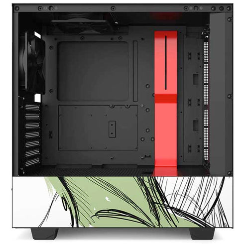 Disney Princess Tiana Sketch NZXT H510 Compact ATX Mid-Tower Case Skin