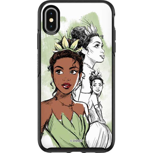 Disney Princess Tiana Sketch Otterbox Symmetry iPhone Skin