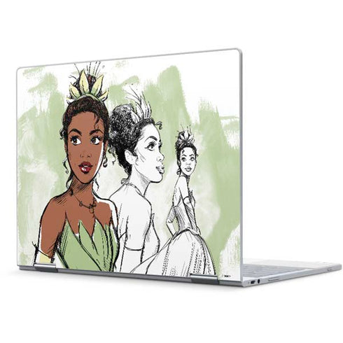 Disney Princess Tiana Sketch Pixelbook Skin