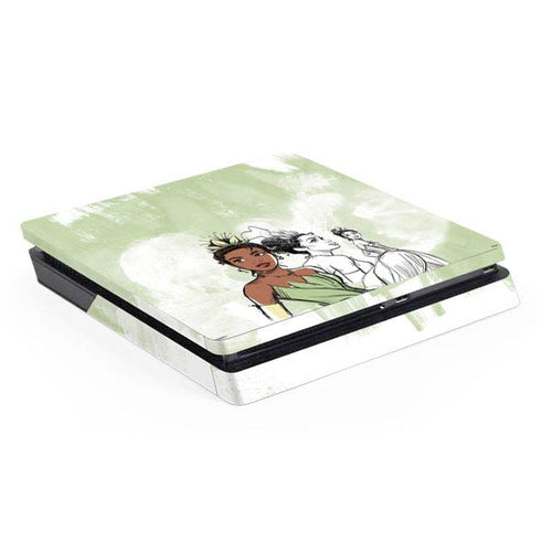 Disney Princess Tiana Sketch PS4 Slim Skin