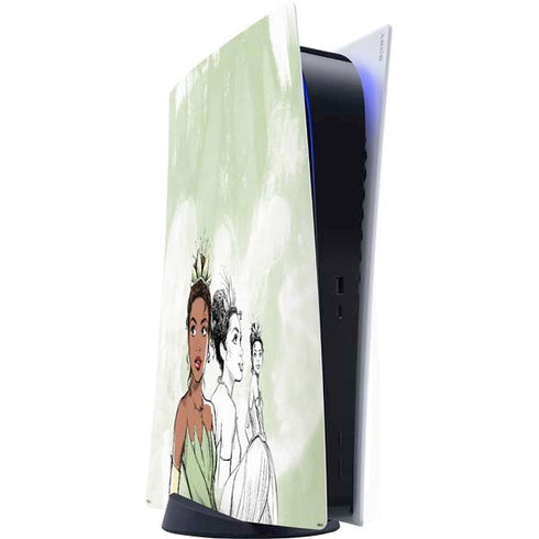 Disney Princess Tiana Sketch PS5 Digital Edition Console Skin
