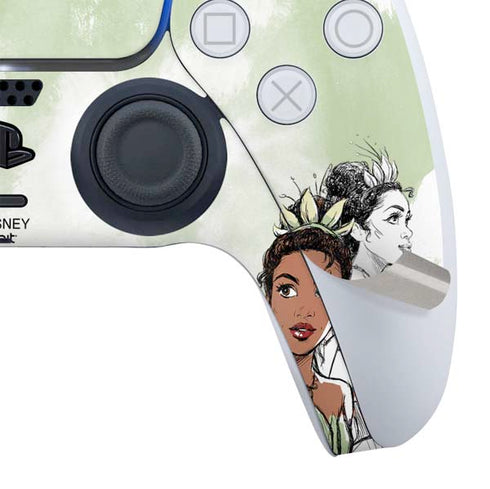 Disney Princess Tiana Sketch PS5 Slim Digital Edition Bundle Skin