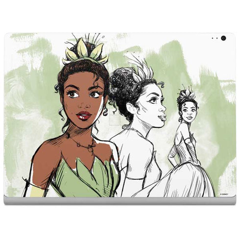Disney Princess Tiana Sketch Surface Book 2 13.5in Skin
