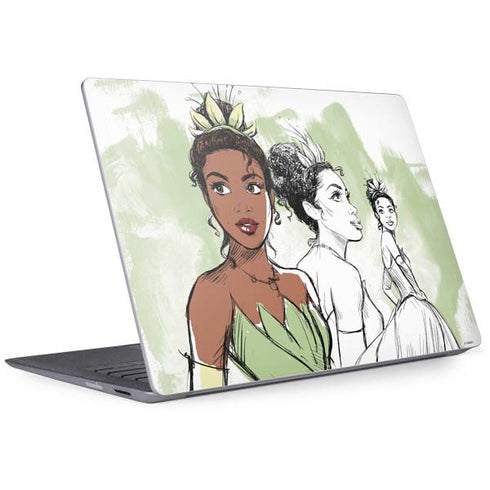 Disney Princess Tiana Sketch Surface Laptop 2 Skin
