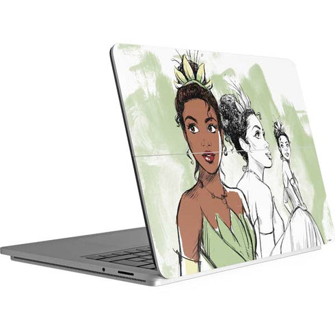 Disney Princess Tiana Sketch Surface Laptop Studio Skin