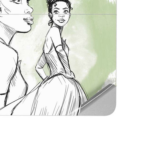 Disney Princess Tiana Sketch Surface Laptop Studio Skin