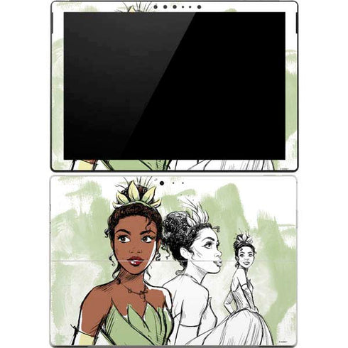Disney Princess Tiana Sketch Surface Pro 4 Skin