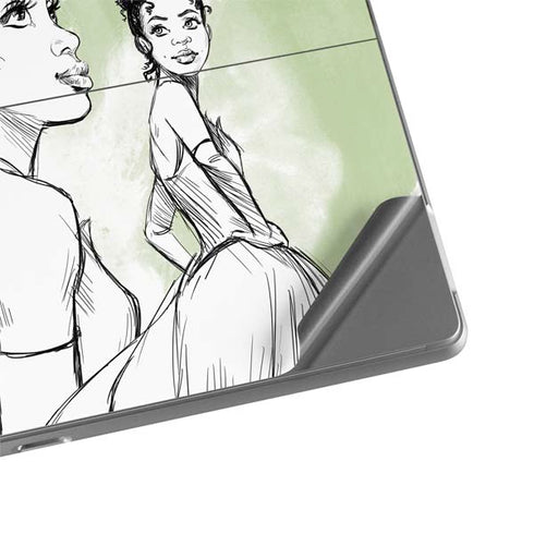 Disney Princess Tiana Sketch Surface Pro 8 Skin