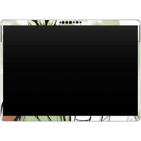 Disney Princess Tiana Sketch Surface Pro 9 Skin