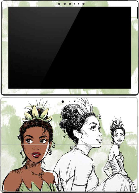 Disney Princess Tiana Sketch Surface Pro (2017) Skin
