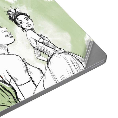 Disney Princess Tiana Sketch Universal Laptop 12in (9.8 x 6.8in) Skin