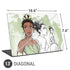 Disney Princess Tiana Sketch Universal Laptop 13in (10.6 x 7.6in) Skin