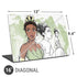 Disney Princess Tiana Sketch Universal Laptop 16in (13 x 9.4in) Skin