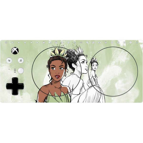 Disney Princess Tiana Sketch Xbox Adaptive Controller Skin