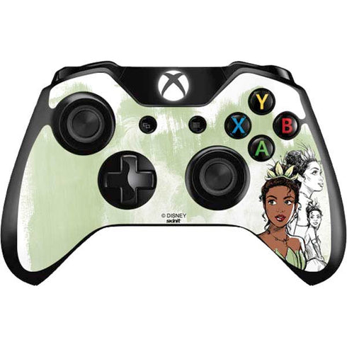 Disney Princess Tiana Sketch Xbox One Controller Skin