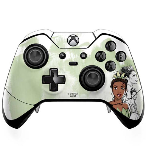 Disney Princess Tiana Sketch Xbox One Elite Controller Skin
