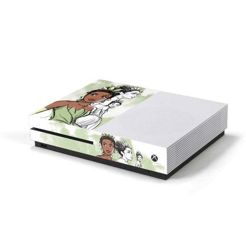 Disney Princess Tiana Sketch Xbox One S Console Skin