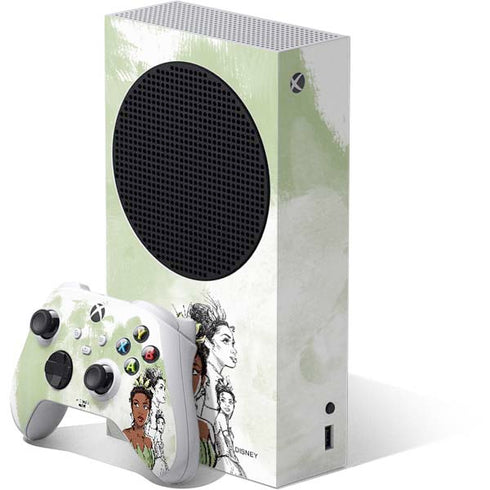 Disney Princess Tiana Sketch Xbox Series S Bundle Skin
