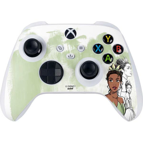 Disney Princess Tiana Sketch Xbox Series S Controller Skin