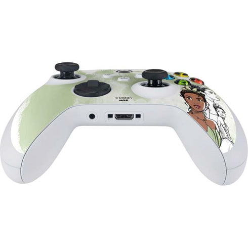 Disney Princess Tiana Sketch Xbox Series S Controller Skin