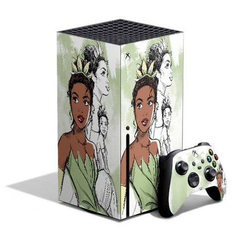 Disney Princess Tiana Sketch Xbox Series X Bundle Skin