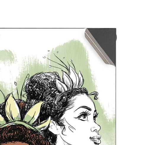 Disney Princess Tiana Sketch Xbox Series X Console Skin