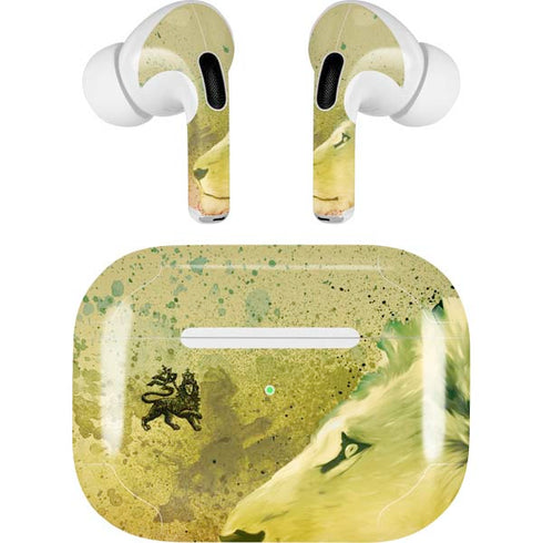 Profile of the Lion of Judah AirPods Pro 2nd Gen Skin