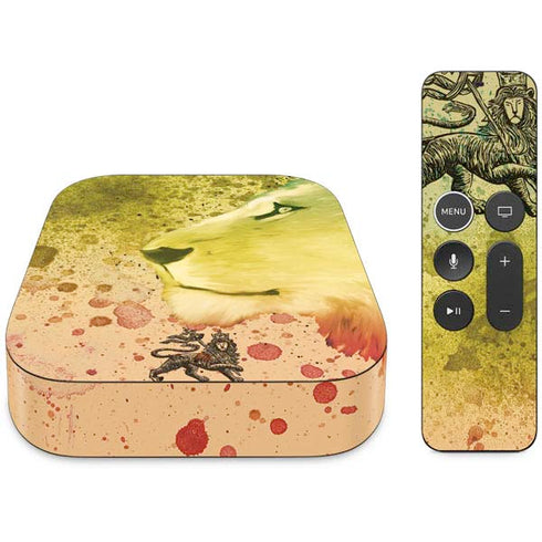Profile of the Lion of Judah Apple TV Skin