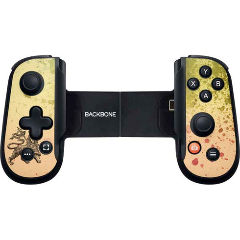 Profile of the Lion of Judah Backbone One for iPhone Game Controller Skin