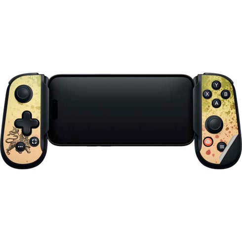Profile of the Lion of Judah Backbone One for iPhone Game Controller Skin