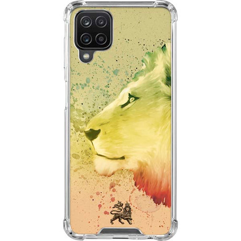 Profile of the Lion of Judah Galaxy A12 Clear Case