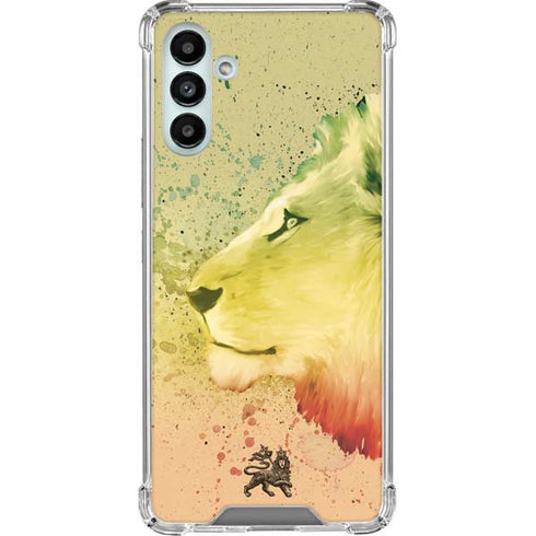 Profile of the Lion of Judah Galaxy A13 5G Clear Case