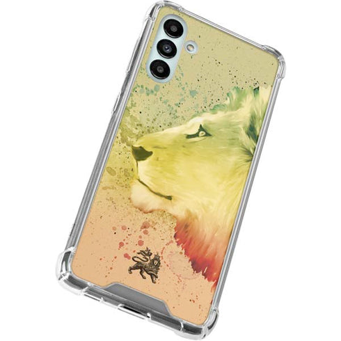 Profile of the Lion of Judah Galaxy A13 5G Clear Case