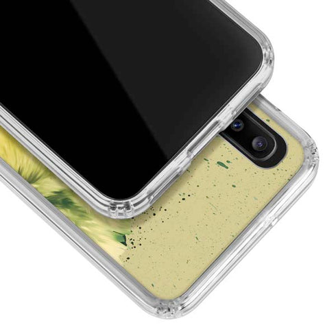 Profile of the Lion of Judah Galaxy A30 Clear Case