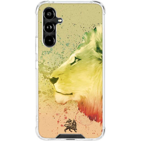 Profile of the Lion of Judah Galaxy A54 5G Clear Case