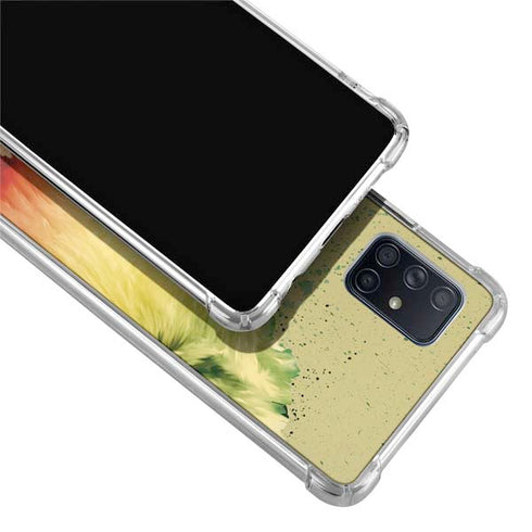 Profile of the Lion of Judah Galaxy A71 5G Clear Case