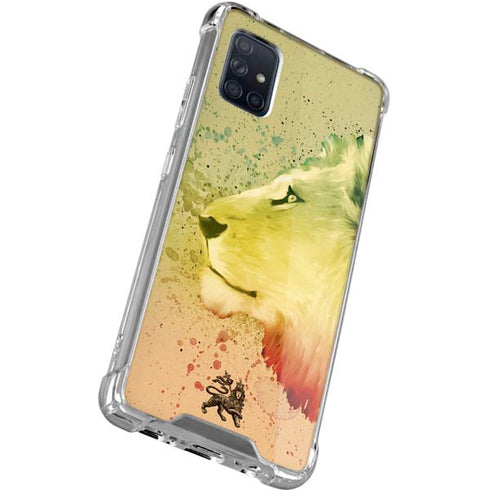 Profile of the Lion of Judah Galaxy A71 5G Clear Case