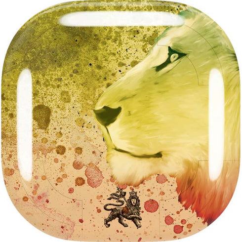 Profile of the Lion of Judah Galaxy Buds Live Skin