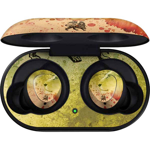 Profile of the Lion of Judah Galaxy Buds Skin