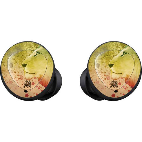 Profile of the Lion of Judah Galaxy Buds Skin